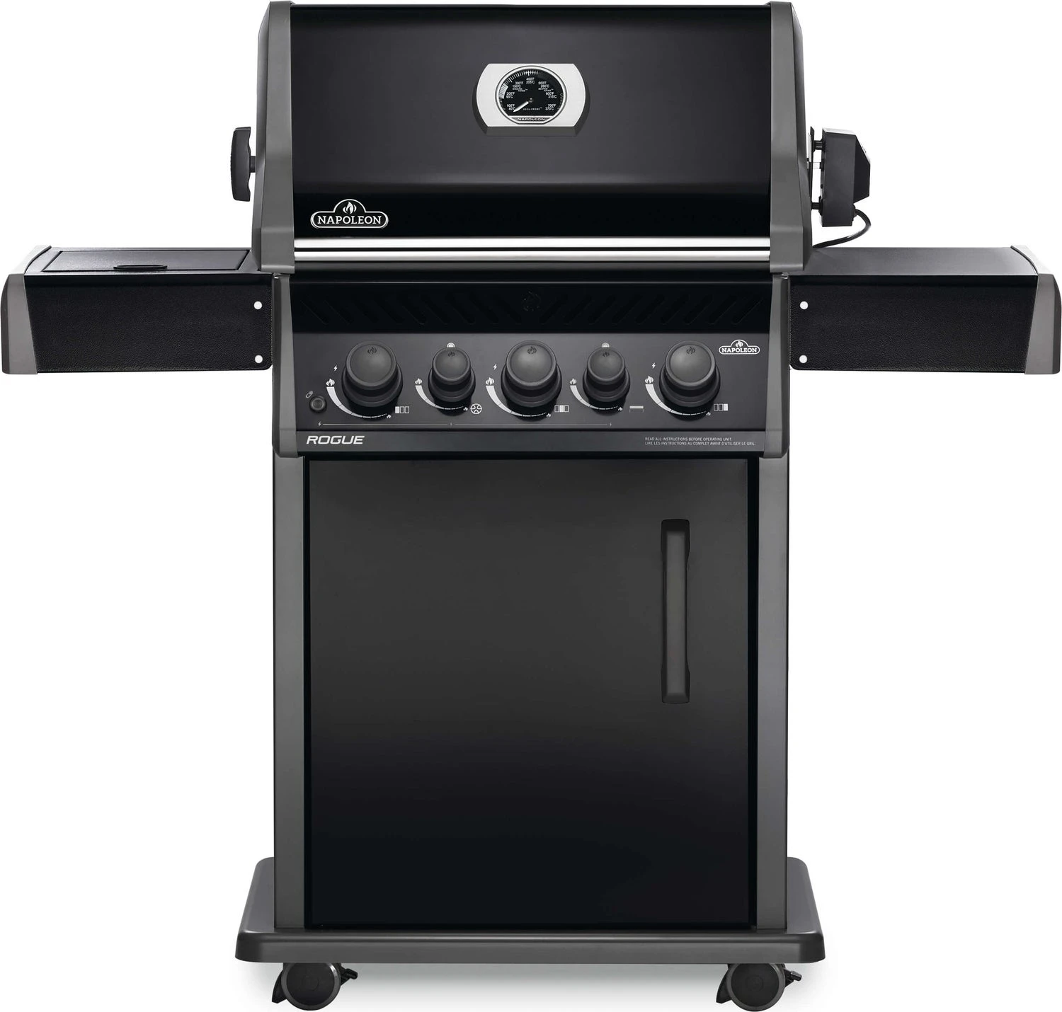Napoleon Gasbarbecue Rogue 425 Met Achter- En Zijbrander Inclusief Spit 130 X 64 X 160 Cm 3 Napoleon Gasbarbecue Rogue 425 Met Achter- En Zijbrander Inclusief Spit 130 X 64 X 160 Cm