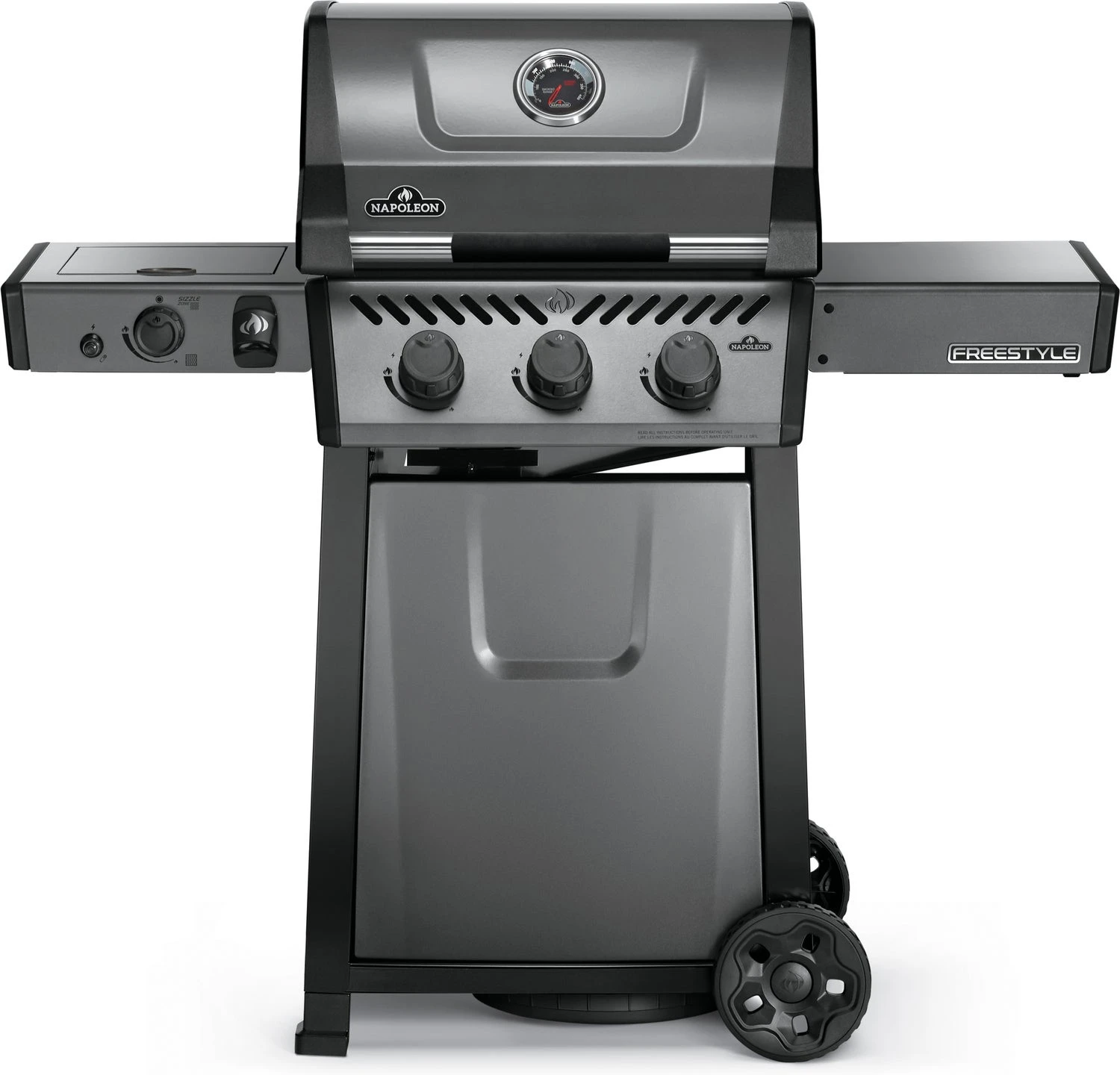 Napoleon Gasbarbecue Freestyle 365 Met Zijbrander 124 X 64 X 155 Cm 3 Napoleon Gasbarbecue Freestyle 365 Met Zijbrander 124 X 64 X 155 Cm