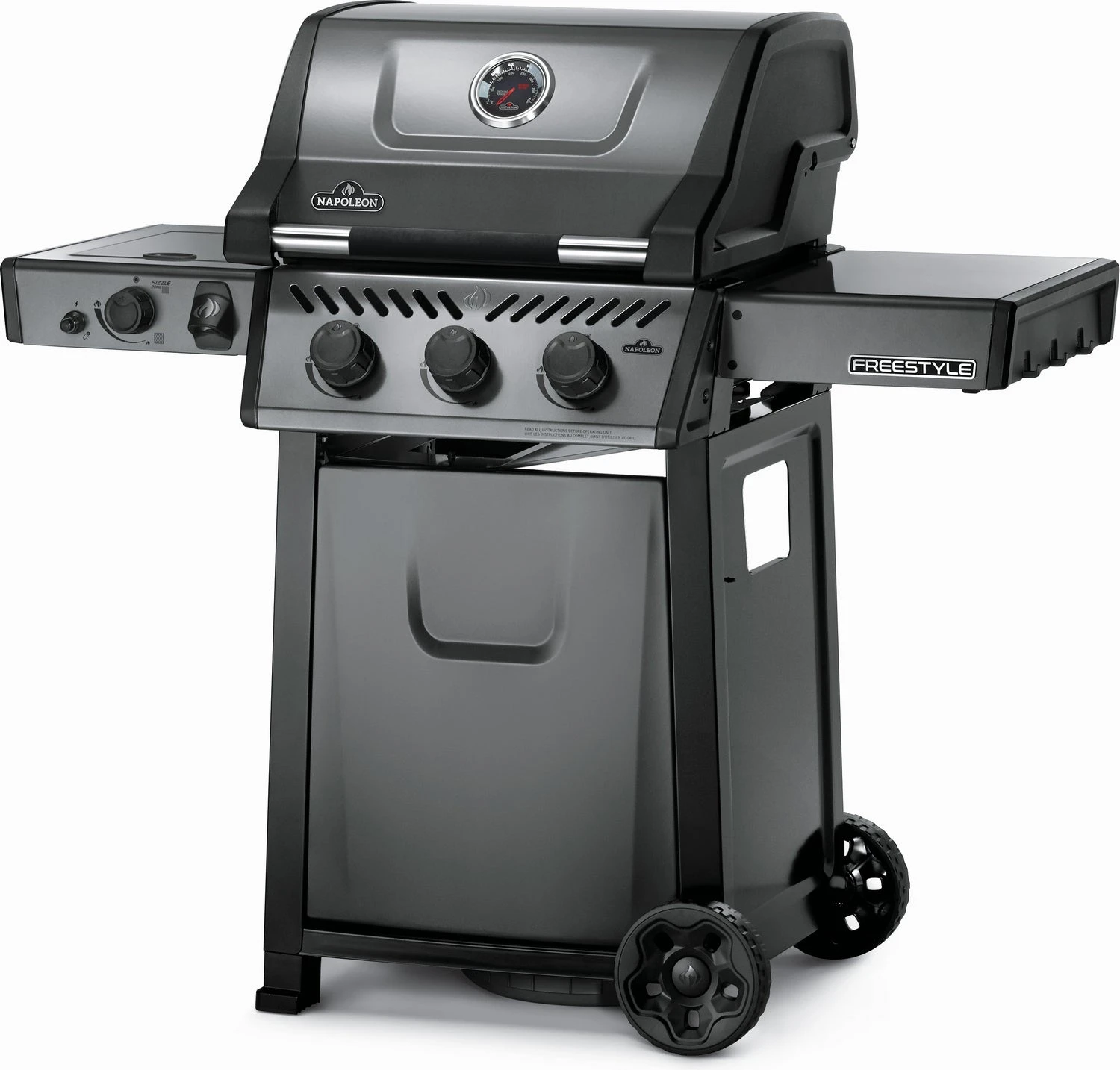 Napoleon Gasbarbecue Freestyle 365 Met Zijbrander 124 X 64 X 155 Cm 4 Napoleon Gasbarbecue Freestyle 365 Met Zijbrander 124 X 64 X 155 Cm - Afbeelding 2