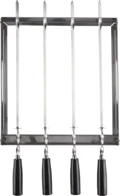 Napoleon Schaschlikset Pro Met Houder RVS