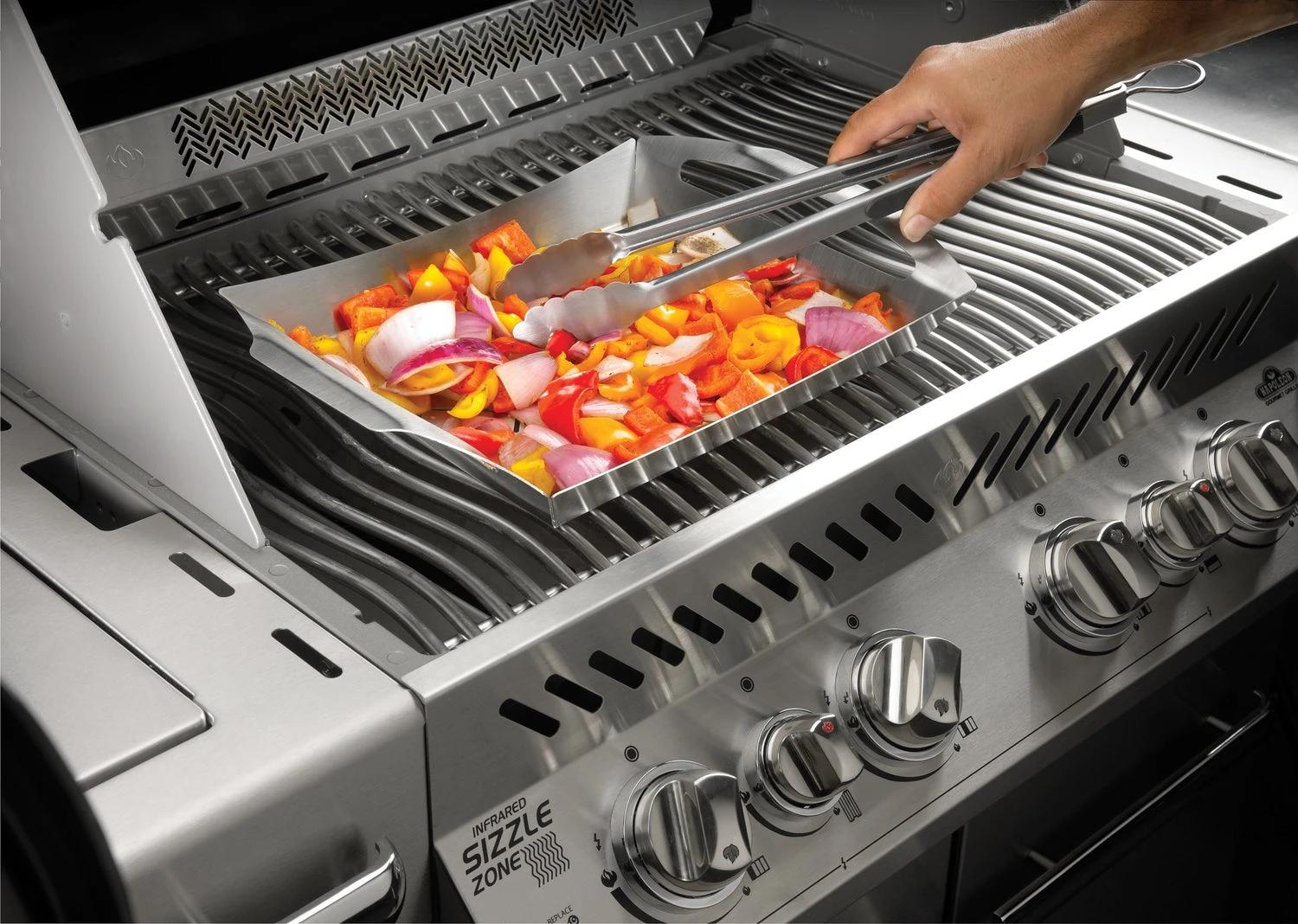 Napoleon Groentekorf Pro RVS 4 Napoleon Groentekorf Pro RVS - Afbeelding 2