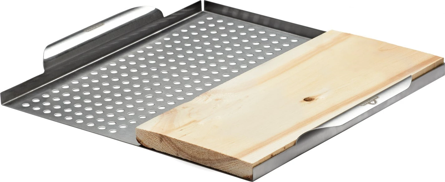 Napoleon Groentekorf RVS Met Plank Cederhout 2 Napoleon Groentekorf RVS Met Plank Cederhout