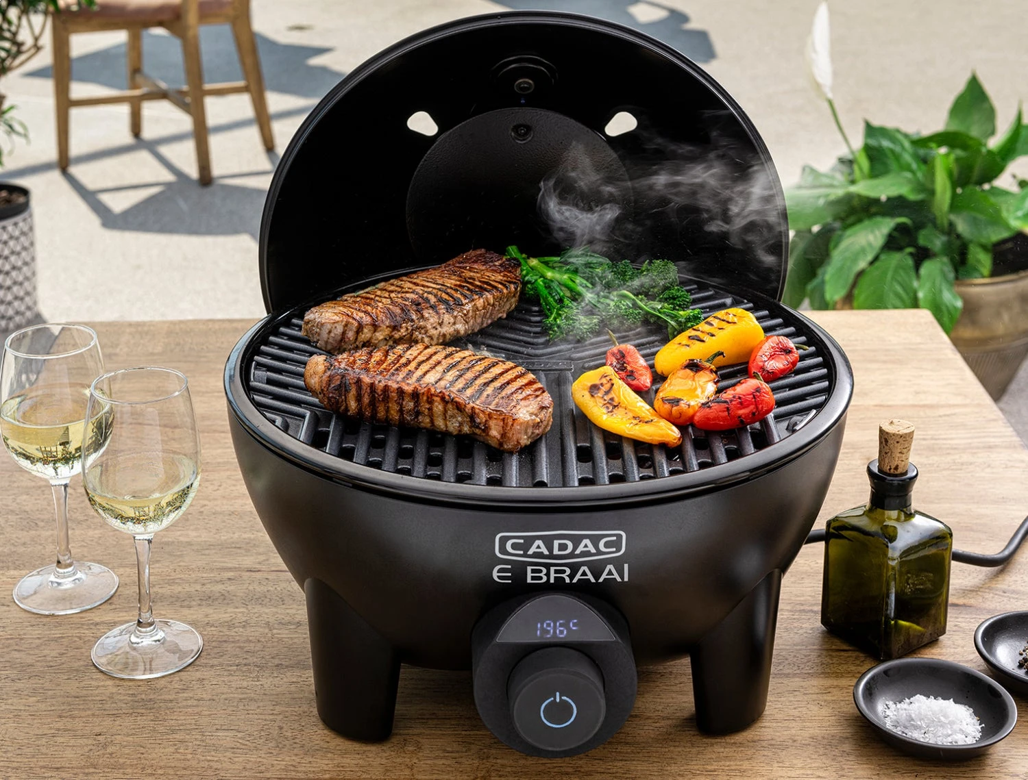 Cadac Elektrische Barbecue E-braai 40 Zwart 14 Cadac Elektrische Barbecue E-braai 40 Zwart - Afbeelding 12