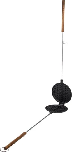 Esschert Design Fancy Flames Barbecue Wafelijzer -Barbecue Gereedschaps Winkel 8714982141720 3