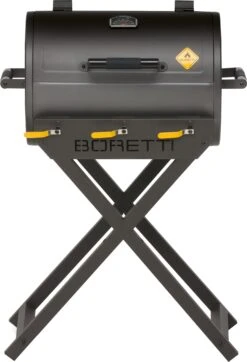 Boretti Gasbarbecue Addizio Zwart 77 X 52 X 110 Cm