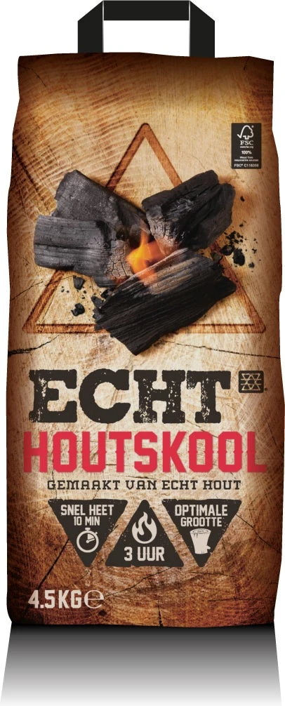 Echt Houtskool 4,5 Kg 3 Echt Houtskool 4,5 Kg