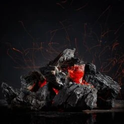 Echt Houtskool 12 kg -Barbecue Gereedschaps Winkel 8718868744364 2