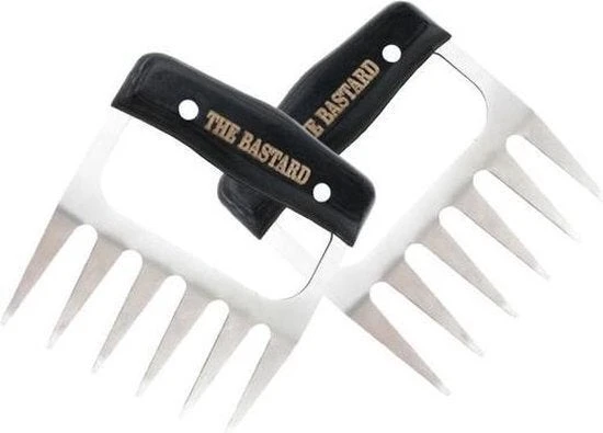 The Bastard Vleesklauwen Zwart 2 Stuks 3 The Bastard Vleesklauwen Zwart 2 Stuks