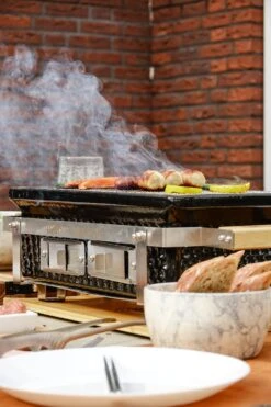 GRLLR Houtskoolbarbecue Shichirin Osaka Zwart 52,5 X 31 X 16 Cm -Barbecue Gereedschaps Winkel 8719324605182 11