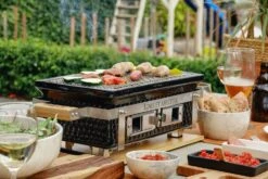 GRLLR Houtskoolbarbecue Shichirin Osaka Zwart 52,5 X 31 X 16 Cm -Barbecue Gereedschaps Winkel 8719324605182 5