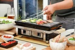 GRLLR Houtskoolbarbecue Shichirin Osaka Zwart 52,5 X 31 X 16 Cm -Barbecue Gereedschaps Winkel 8719324605182 9