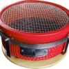 GRLLR Houtskoolbarbecue Shichirin Tokyo Rood D 45 H 17 Cm -Barbecue Gereedschaps Winkel 8719324605434 0
