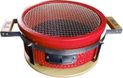 GRLLR Houtskoolbarbecue Shichirin Tokyo Rood D 45 H 17 Cm