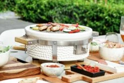 GRLLR Houtskool Barbecue Shichirin Tokyo Wit D 45 H 17 Cm -Barbecue Gereedschaps Winkel 8719324605441 4