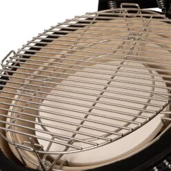 Intratuin Kamado Barbecue Urban Chef Egg Large Mat Zwart D 59 H 133 Cm -Barbecue Gereedschaps Winkel 8720196316212 13