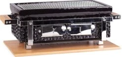 YAKINIKU Houtskool Barbecue Shichirin Zwart 22,5 X 40 X 16,5 Cm